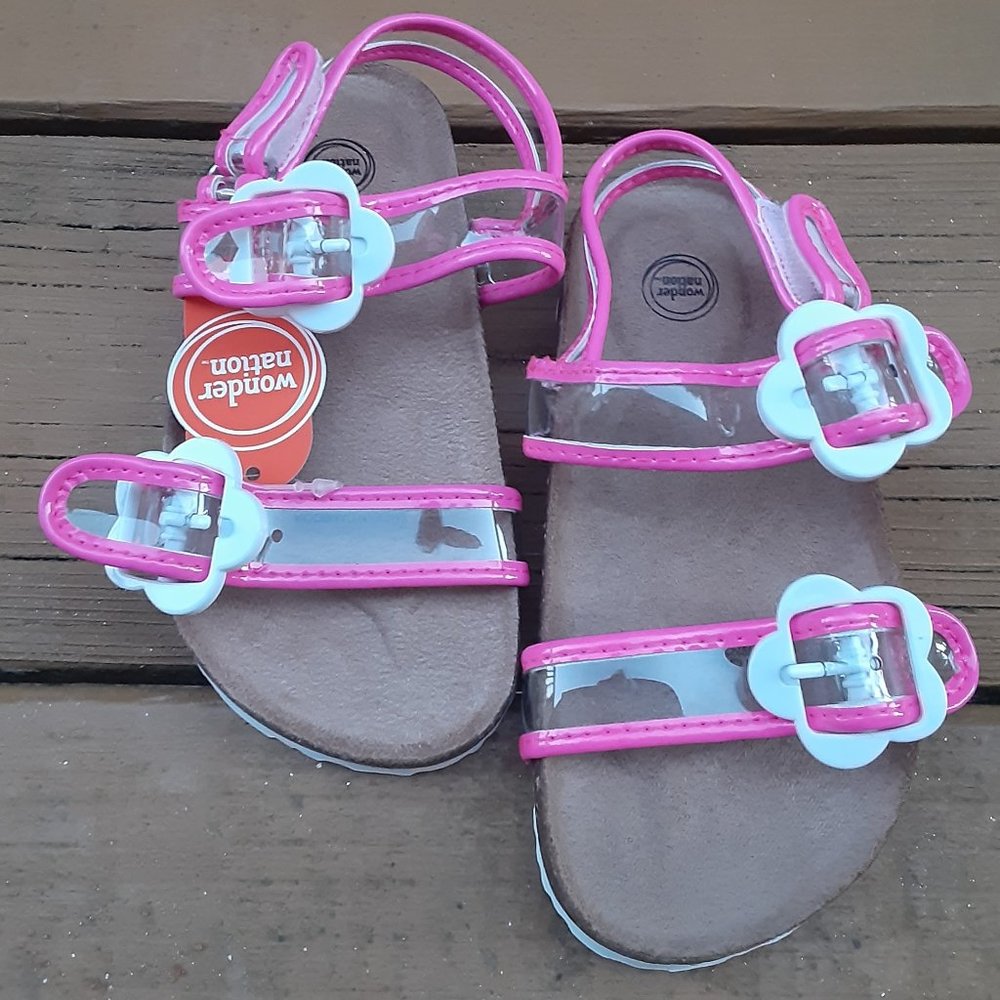 WONDER NATION - GIRLS' SANDALS - NEW!